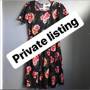 Private listing-not for sale. Floral LLR amelia
